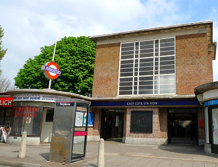 Eastcote Tube Station, London